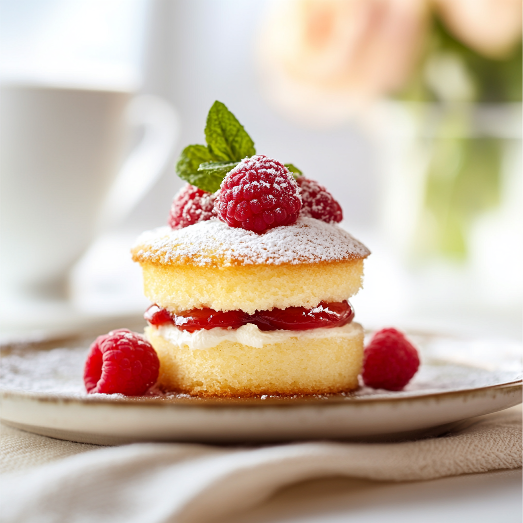 Mini Sponge Cake Delight