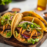 Smash Burger Tacos Delight