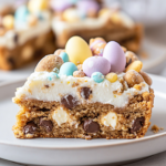Easter Cookie Cake in Spring Colors
