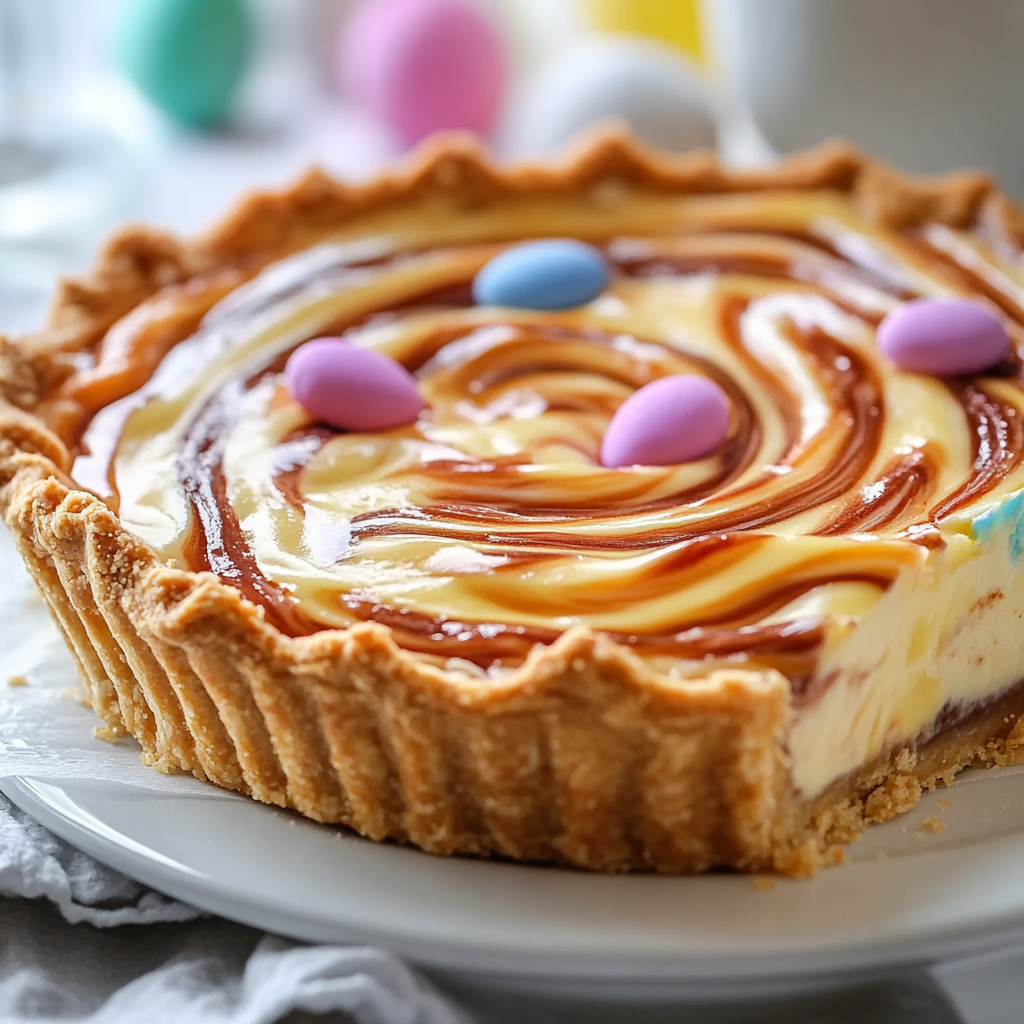 Easter Swirl Pie for Spring Celebrations
