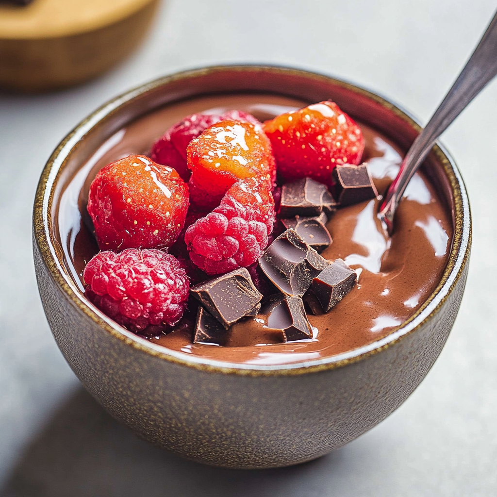 Chocolate Protein Pudding Dessert