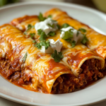 Tex-Mex Beef Enchiladas