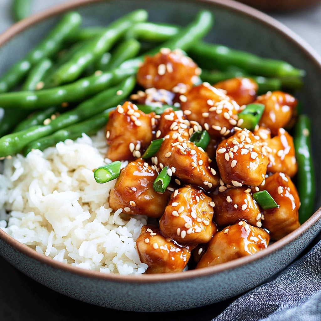 Sesame Chicken Dish