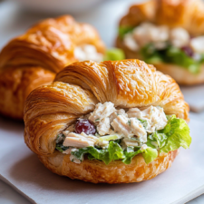 Mother's Day Chicken Salad Croissants
