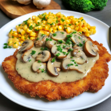 Rahmschnitzel Creamy Mushroom Schnitzel