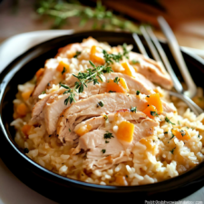 Slow Cooker Turkey and Rice