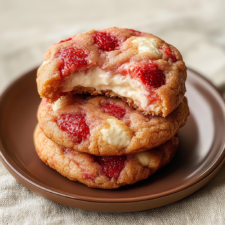 Strawberry Cheesecake Cookies