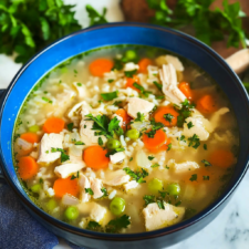 Cozy Chicken and Rice Soup