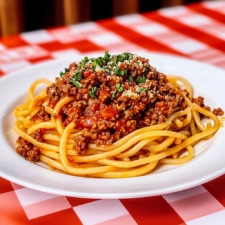 Vegan Bolognese Pasta