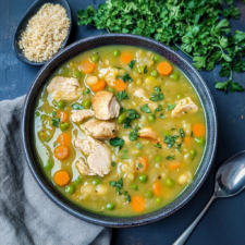 Chicken Split Pea Soup