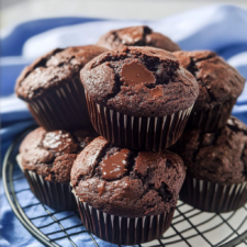 Chocolate Banana Muffins