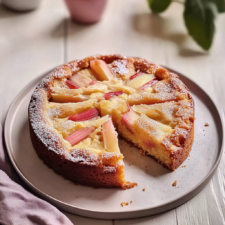 Gluten-Free Rhubarb Cake