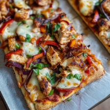 Chicken Flatbread Pizza