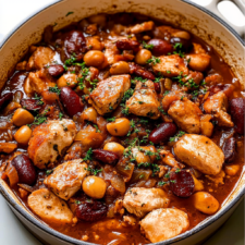 Rustic Chicken Cassoulet