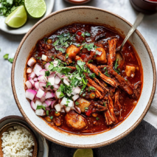 Pozole Rojo: A Heartwarming Mexican Delight